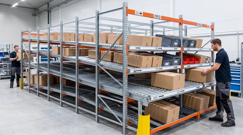 FIFO Rack - Lean Systems by Static Automation