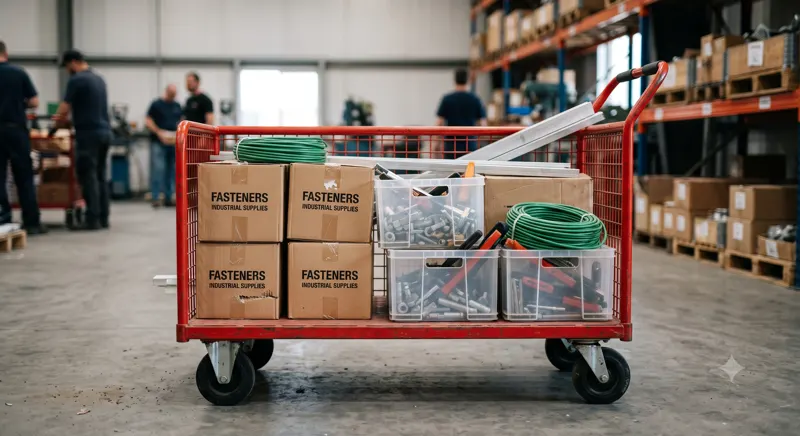 Material Trolley - Lean Systems by Static Automation